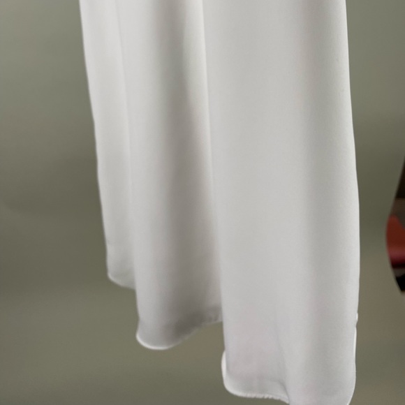 ZARA | White Camisole V-Neck Flowy Top | US Small - Picture 12 of 15